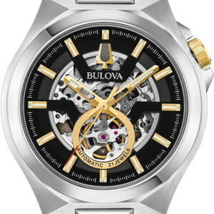 Bulova Maquina Automatic 98A224 - Bulova Hodinky -> Analogové hodinky male