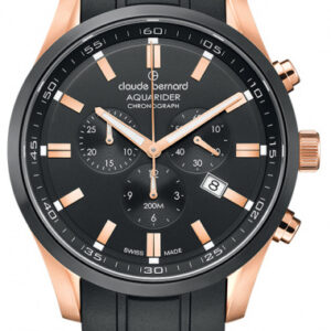 Claude Bernard Aquarider Chronograph 10222 37RNCANIR - Claude Bernard Hodinky -> Analogové hodinky male