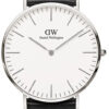Daniel Wellington Classic 40 Sheffield S White 0206DW - Daniel Wellington Hodinky -> Analogové hodinky male