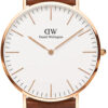 Daniel Wellington Classic 40 St Mawes RG White 0106DW - Daniel Wellington Hodinky -> Analogové hodinky male