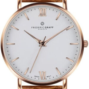 Frederic Graff Rose Dent Blanche Croco ginger brown Leather FAG-B002R - Frederic Graff Hodinky -> Analogové hodinky male