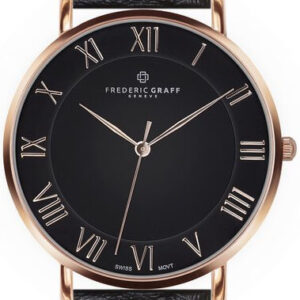 Frederic Graff Rose Dom Croco black Leather FAE-B001R - Frederic Graff Hodinky -> Analogové hodinky male