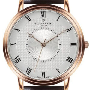 Frederic Graff Rose Grand Combin Dark Brown Leather FAM-B005R - Frederic Graff Hodinky -> Analogové hodinky male