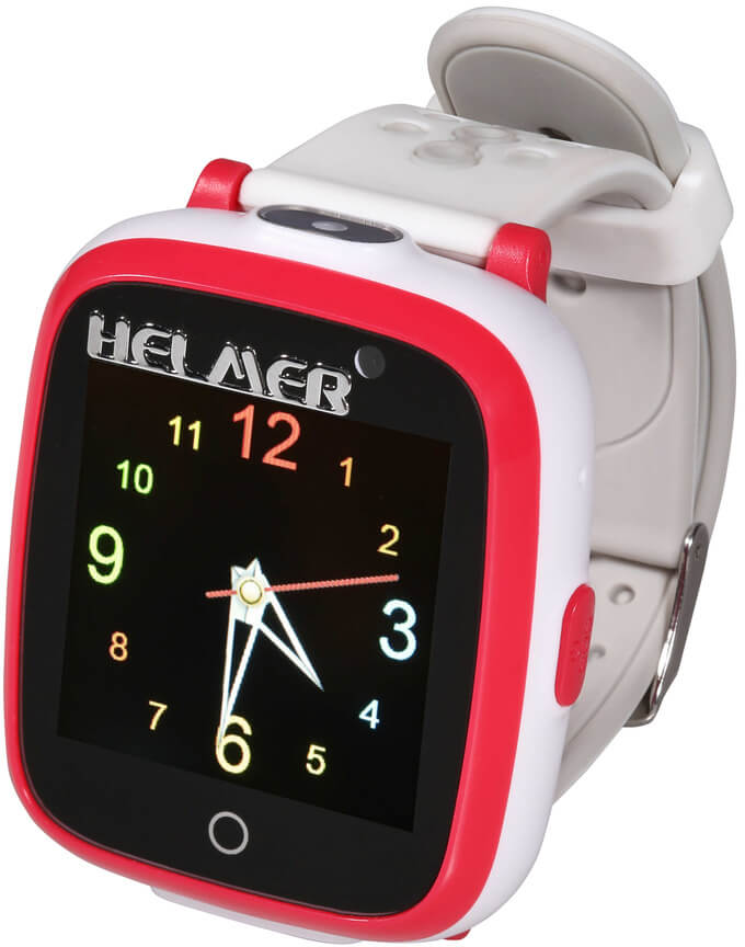 Helmer Dětské hodinky KW 802 červené - Helmer Hodinky -> SmartWatch unisex