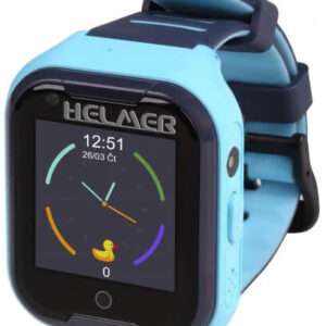 Helmer LK 709 4G modré - dětské hodinky s GPS lokátorem