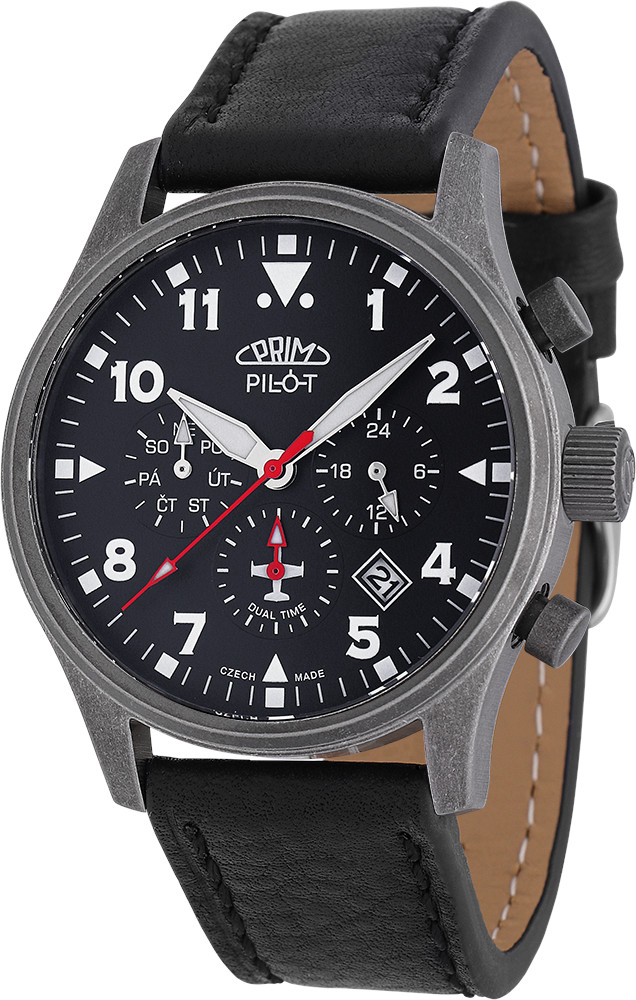 Prim Pilot JP75 W01P.13165.C - Prim Hodinky -> Analogové hodinky male