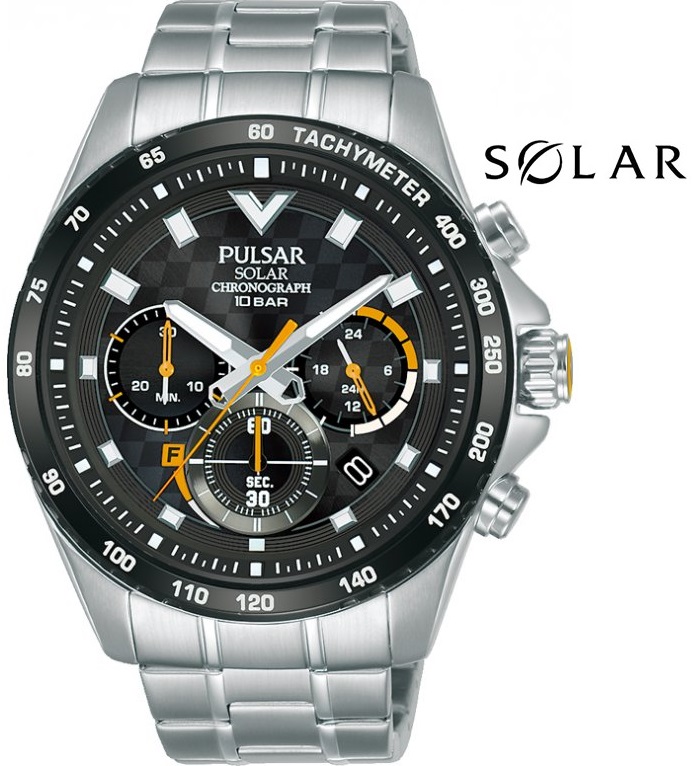 Pulsar Accelerator Solar Chrono PZ5103X1 - Pulsar Hodinky -> Analogové hodinky male