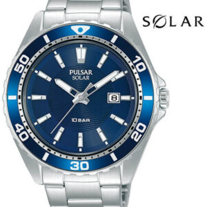 Pulsar Regular Solar Quartz PX3237X1 - Pulsar Hodinky -> Analogové hodinky male