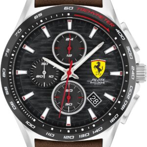 Scuderia Ferrari Pilota Evo 0830879 - Scuderia Ferrari Hodinky -> Analogové hodinky male