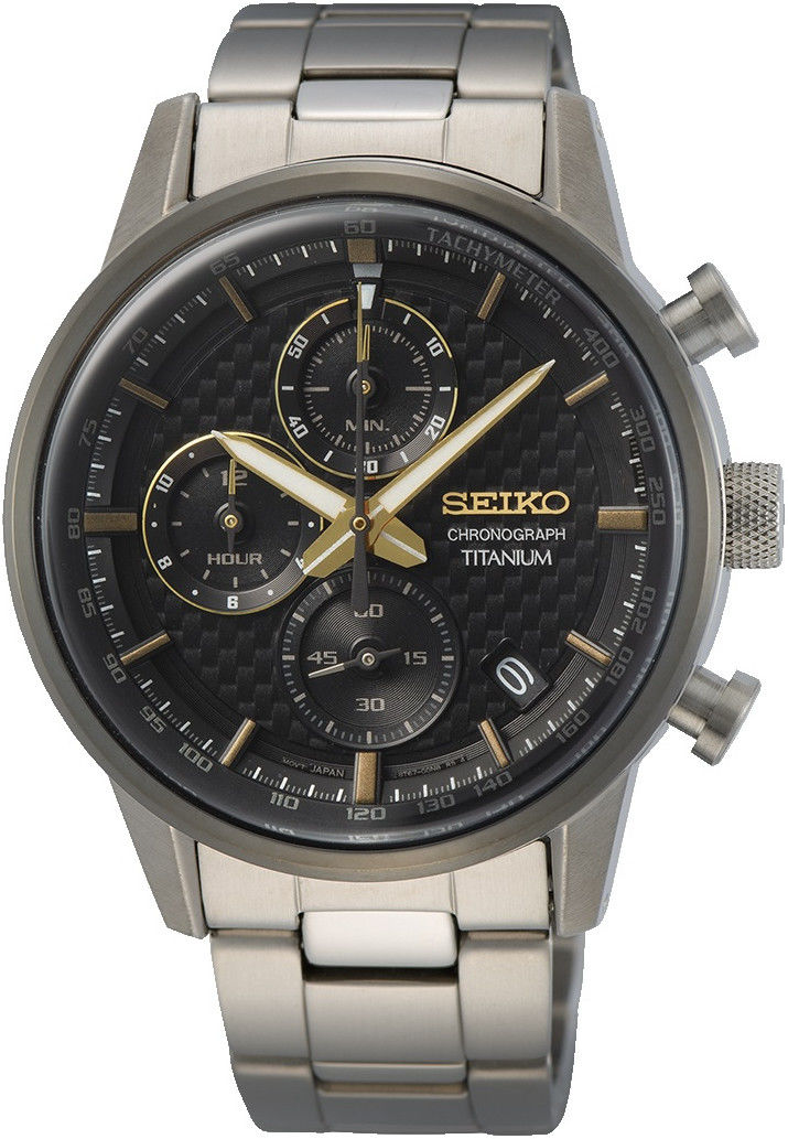 Seiko Chronograph Quartz Titanium SSB391P1 - Seiko Hodinky -> Analogové hodinky male