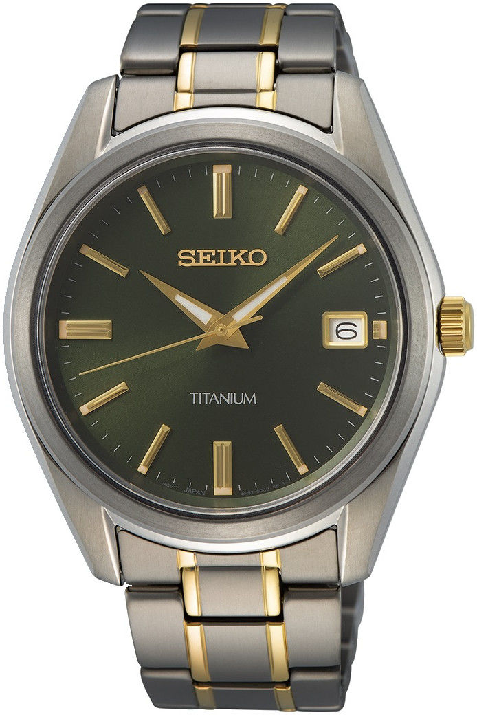 Seiko Quartz Titanium SUR377P1 - Seiko Hodinky -> Analogové hodinky male