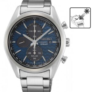 Seiko Solar Chronograph Macchina Sportiva SSC801P1 - Seiko Hodinky -> Analogové hodinky male
