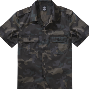 Brandit Košile US Hemd 1/2 darkcamo 7XL