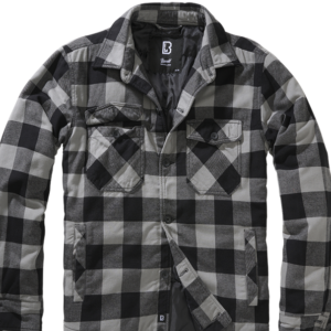 Brandit Bunda Lumberjacket černá | antracitová 5XL