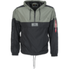 Alpha Industries Bunda Tape Anorak zelená vintage M