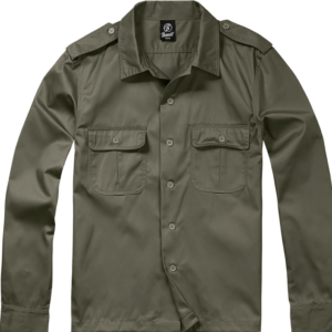 Brandit Košile US Hemd 1/1 olivová XL