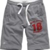 Brandit Kalhoty krátké Sweatshort Classic šedé S