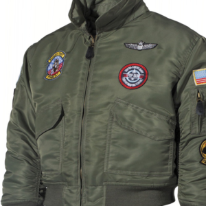 Bunda dětská CWU zelená XXL