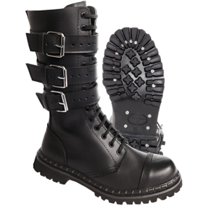 Brandit Boty Phantom Boots se sponami černé 10