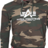 Alpha Industries Mikina Basic Hoody woodland camo 65 XXL