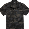 Brandit Košile US Shirt Ripstop 1/2 Arm darkcamo L