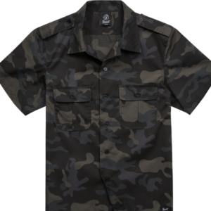 Brandit Košile US Shirt Ripstop 1/2 Arm darkcamo L