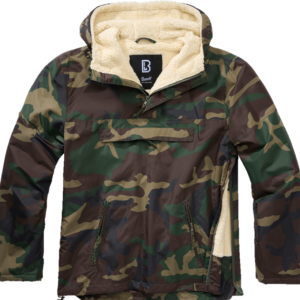 Brandit Bunda Windbreaker Sherpa woodland XXL