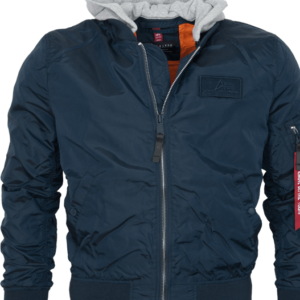 Alpha Industries Bunda MA-1 TT Hood BP Ref. rep. blue XL