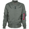 Alpha Industries Bunda MA-1 TT vintage green 4XL