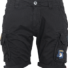 Alpha Industries Kalhoty krátké Crew Short Patch černé 29