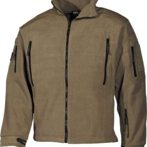 Bunda HEAVY STRIKE - Fleece béžová L