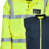 Bunda do deště Rain Jacket britská [zánovní] žlutá Hi-Vis M