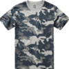 Tričko US T-Shirt BRANDIT grey camo 7XL