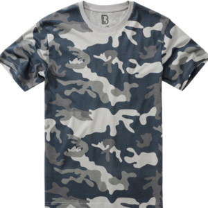 Tričko US T-Shirt BRANDIT grey camo 7XL