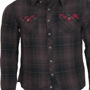 Brandit Košile Check Shirt Duncan 1/1 hnědá | černá L