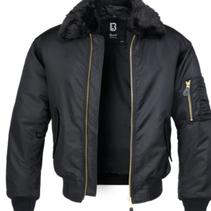 Brandit Bunda MA2 Fur Collar Jacket černá 4XL