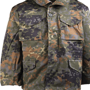 Bunda dětská M65 flecktarn S