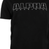 Alpha Industries Tričko Embroidery Heavy T černá | bílá L