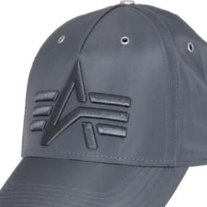 Alpha Industries Čepice Baseball Cap Flight rep. šedá