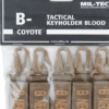 Klíčenka taktická B NEG [sada 5 ks] okrová