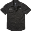 Brandit Košile Luis Vintageshirt Short Sleeve černá 5XL