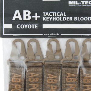 Klíčenka taktická AB POS [sada 5 ks] okrová