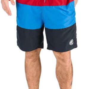 SAM 73 Pánské plavecké šortky ISAAC Červená S