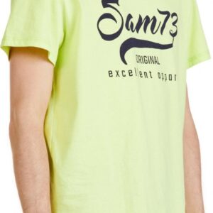 SAM 73 Pánské triko CALVIN Žlutá 4XL