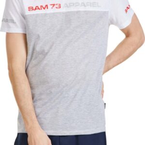 SAM 73 Pánské triko MALCOLM Bílá XXXL