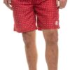 SAM 73 Pánské plavecké šortky Červená S