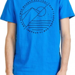 SAM 73 Pánské triko RALPH Modrá XXL