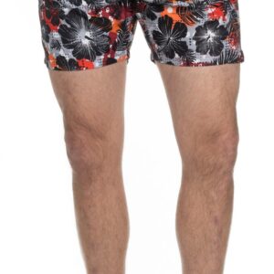 SAM 73 Pánské plavecké šortky MIKES Šedá XXXL