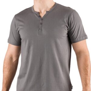 SAM 73 Pánské triko LORAN Šedá S