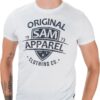 SAM 73 Pánské triko LIAM Bílá L